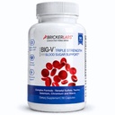 Bricker Labs Big-V 三重强度 Vanadyl 补充: Vanadyl Sulfate 30 mg, Taurine 600 mg, 硒, Chromium 和 Niacin, 混合矿物 补充 Capsules 90 ct