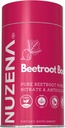 Nuzena Beetroot Boost + 1300 mg → 包装 60 Beta Vulgaris Beet 根粉瓶 → 制造于美国 Vegan, Non-GMO & Gluten Free Nitric Oxide Beet 补充 → 服务大小: 2个 Capsules