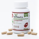 Ashwagandha 与铁比斯利化- 300 mg & 生物可用铁 10 mg - 60 capsules