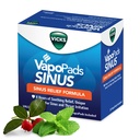 Vicks VapoPads Sinus Relief Formulament - Vicks 湿润剂和蒸汽吸入器的蒸汽垫再填充, Scent Pads for Sinus Construction and Throat Iritation, 20-Pack, Box Color May Vary