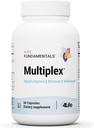 4Life Multiclex,21 基本维生素和矿物,支持使用维生素A,B,C,锌,Biotin和更多-60卡普尔的健康和免疫系统.