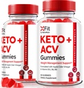 NutraRize(2 Xfit Keto Gummys for Wight Loss, Official X Fit Keto+ACV Gummys, 全自然苹果苹果苹果 苹果醋 1000MG, Premium Gummy for Health and Fitness, Gomitas Review (120 Gummys)) (中文(简体) ).