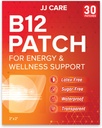JJ CARE B12 补丁(30张包),自干自然混合主题日报 B12 能量补丁,1个月供应量