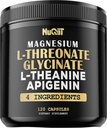 L-Threonate镁胶囊500mg 胶囊500mg & More Supplement - 120 capsules - 支持阳性黏液、肌肉生长、免疫系统、脑健康和重点的显著效益