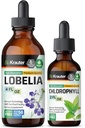 BIO KRAUTER Lobelia Tincture 4 Fl. Oz. & 氯phy Tincture 2 Fl. Oz.