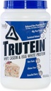 体营养 特鲁特因高蛋白粉:45% Whey,45% Casein,10% Egg White蛋白摇摆混合剂,无胶质,低钠,低碳蛋白补充剂 男与女,生日蛋糕,2lb