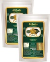 维埃纳生物阿蒂巴拉叶粉(英语:Abutilon indicum) 康吉粉(英语:Kangi Powder) - 印度马洛(英语:Mallow) - 阿蒂巴拉粉(英语:Atibala Powder) - Thuthi Powder - Atibala churna - 400g (pack of 2)
