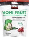 FORCE FACTOR 诺尼果冻豁免和皮肤健康支持,诺尼果汁补充,植物抗氧化剂超食品 果冻,无糖果冻, & Vegan, Apple Berry Flavor, 30 Soft Chews