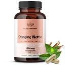 HERBAMAMA 鼻孔晶体- 1200mg 鼻孔晶体根提取器,用于尿道切削支持 - Vegan, Non-GMO Urtica Dioica 补编