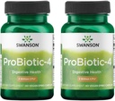Swanson Probiotic-4 3亿 Cfu 60 Veg Caps(2包)