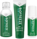 在2.5 FL OZ、Gel 3 FL OZ和Spray 3 FL OZ Variety Pack 骨骼和关节的骨骼疼痛解脱器上