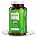 消化平衡-脂肪健康补充剂-USDA-Kombucha, 7种微生物-消化分泌酶的亲生草原和预生药-为男女提供减肥