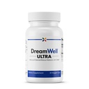 停止现在的老化 - DreamWell Ultra - 与GABA的高级美拉图宁 - 神经与压力缓解,睡眠支持 - 非醉与非哈比特形成 - 30 Vcaps