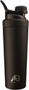 AeroBottle Cryo Shaker Cup,绝缘无锡钢水瓶和蛋白质Shaker,Mixes蛋白和预研用涡轮混合技术,无搅拌球或Wisk,26oz,黑冰