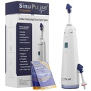 SinuPulse 旅行者携带30个Sinuair 包 - Cordless Pulsting Nas 灌溉 Sinus Rinse系统,Space Freeter & Relief Machine for Travel, 比 Neti Pot 或 Nose Spray瓶更有效