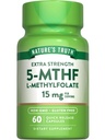 Nature's Truth L Methyfolate 15mg → 60 Capsules → Non-GMO & Gluten Free Supplement → Extra Starity → 超强性