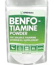 XPRS Nutra Benfotiamine Powder (Thiamine) - 脂肪可溶性快乐心 Thiamine 补编 - 高级维生素 B1 Benfotiamine for a Cowitive Boost - Vegan 友好的本Fotamine Powder (25 Ounce)
