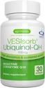 Igennus Advanced VESIsorb Ubiquinol 100mg 30 软胶,600%的生物利用率,快活水溶胶Q10 能源与心脏补充,1-月供应