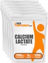 Bulk Assupports.com 乳酸钙粉 - 乳酸钙补充粉 - 食品品级 - 纯和葡萄糖免费,每服1.5克,1kg (pack of 5) (11磅)