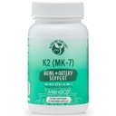 Alkaline for Life Vitamin K as MK-7| K 天然维生素K2 来自发酵的奇克皮斯 MENAQ7 180 mcg – One-per Day – 60天供应支持骨和心脏健康 – 容易吞咽