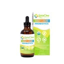 Livia One Daily Liquid Priotics, USDA认证的有机Probiotics, Allergen-和Gluten-Free Vegan 男女、非GMO和Raw 4 Fl Oz(包1)