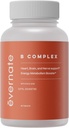 B 复合体 维生素 B 综合公式 维生素 B 效益 维生素 B1, B2, B3, B5, B6, B12, Biotin, Folic Acid, Cholin, & Inositol → 非转基因生物, Gluten Free → 60 片