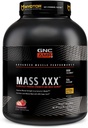 GNC AMP Mass XXX,临床证明重量增益蛋白粉,提高强度和体积,780卡罗里,50克蛋白,微量化氨基酸,克里丁,贝丁,草莓,13种服务,6英镑