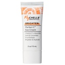 MyCHELLE Dermaceutics Perfect C Eye Cream - Eye Cream for Dark Circles and Puffiness with Vitamin C & Plant Stem cells 降低老化,细线和皱纹的可见信号,0.51 Fl Oz (Pack of 1)