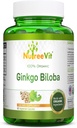 NutreeVit Ginkgo Biloba 草药补充剂 Capsules(60个伯爵)