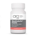 过敏性研究小组 QuatreActiv Folate 补充剂 - Methylfolate, 5-MTHF, Methylation Support, Quatrefolic, Vegetarian Capsules - 90 Counter