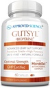 经批准的Science Gutsyl - Leaky Gut 补充剂 - 用Aloe Vera、Marshmallow Root、Licorice和Slippery Elm 保护GI Tract - 包含Prebiotic和BioPerine - 60 Capsules