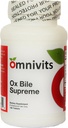 Ox Bile Supreme QQ Bile Salts, 消化酶和 betaine 有机甜菜 集中 对肝脏和Gallbladder功能的营养支持 QQ Aids in Fat Digestion ~ 180 片片