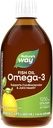 自然之道(Nature's Way Nutrasea Omega-3 Fish Oil),1250 mg EPA/DHA,Zesty Lemon Flavored,16.9 fl oz.