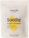 Ameo Life Colloidal Silver Liquid Drops 150 mcg 配有蜂蜜柠檬火焰-100 伯爵Immune支持补充,天然Colloidal Silver Cough Drops替代品 - Vegan, Gluten-Free & Non-GMO