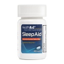 健康A2Z®睡眠援助 |多西兰胺 Succinate 25mg | Non Habit-Forming (40 counts (pack of 1))