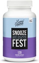 LIVELY VITAMIN CO SNOoze Fest - 完整的REM循环 - 平衡睡眠 - 放松身体和心灵 - 休息和复苏 - GABA - 香摩尔 - 梅拉托宁 - 特里普托芬 - 瓦列里安根 - 柠檬浆 - 罂粟 - 120个伯爵