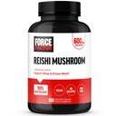 FORCE FACTOR Reishi 蘑菇增刊、压力救济增刊和配有Reishi 蘑菇增刊的睡眠支助增刊、Vegan、No Gelatin、N-GMO、100个蔬菜卡普尔