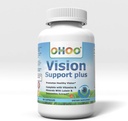 OHOO 愿景支持加补充 - 与Lutein & Zeaxanthin - 支持健康愿景,美国制作 - 60 Capsules