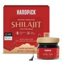 纯喜马拉雅Shilajit Resin 包装在可回收的Ziplock邮袋中