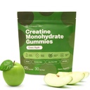 Creatine Gummys 5g 单水合物 + Taurine & B12 - 无糖, Vegan, Gluten - Free - Green Apple - 120 Counter for Starity, Energy & Focus (30 services) - 强力,能量和焦点