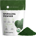 凯特自然(英语:Kate Naturals Organical Spiruina Powder),是中国的特有植物. 平滑和果汁营养强化食品(2磅、美国开发署认证、非GMO、Gluten-Free)
