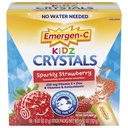 Emergen-C Kidz Crystals,On-the-Go Emergen-C Immune 支持补编 配有维生素C,B维生素,锌和曼干内塞,Sparkly草莓,库存 Stuffer - 56 棒包