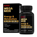 GNC Mega Men 多维他命卡普莱特,临床证明能感觉更好,免疫支持,能源支持,抗氧化剂,B维生素,维生素D-3,及时释放,90计数,45天供应