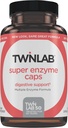 Twinlab Super Ezyme Caps - 带有消化酶的便秘补充剂 - 50 Capsules