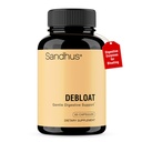 Sandhu的 Debloat 消化酶 Capsules 帮助 Ease Bloating 和 保留水 QQ 多酶复合体 With Ginger, Dandelion & Fennel QQ 快速代理支持女性和男性 QQ 60 Counter