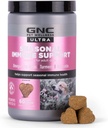 GNC Pets Ultra Seasonal Immune 支持软狗在鸡肉酱,Immune Buster for Dogs 包括Omega脂肪酸,Turmeric 和 Quercetin, 60 Counter