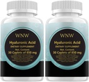 新的Hyaluronic-Acid 30 Caplets 850毫克(2PCS)