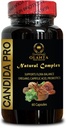 Candida PRO 复合体 - 支持Candida Away 复合体,促进你的免疫系统,支持天然Candida解毒,消化系统支持 - 1瓶