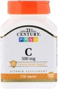 21世纪 C 500mg 时间 与110TBS