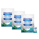 Mucinex InstaSoothe Sore Throat + Cough Relief Alpine Herbs & Mint Flavor,快速代理,冷却舒适,强效喉咙口腔疼痛救生器,40个药剂滴滴(40个(3个))